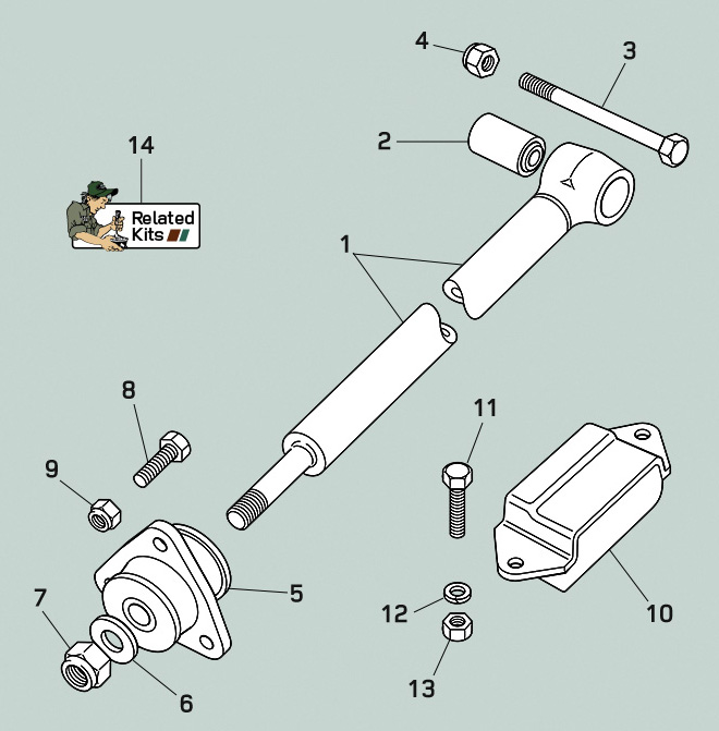 land rover discovery i trailing arm