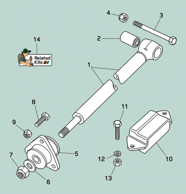 range rover classic trailing arm