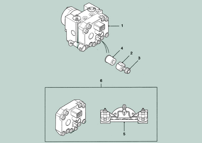 land rover discovery ii abs modulator