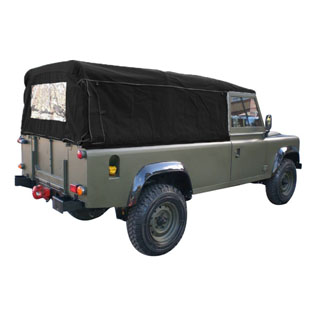 Land Rover Defender 110 Exmoor Full Canvas Top | Rovers North - Land ...