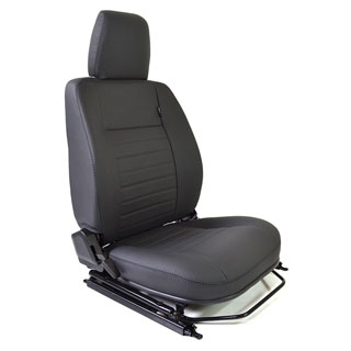 Land Rover Series Front Seats - Black