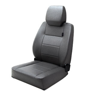 Outer Seat Cushion Back For Land Rover Series II/IIA And Series III, Black