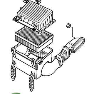 discovery 2 air intake hose