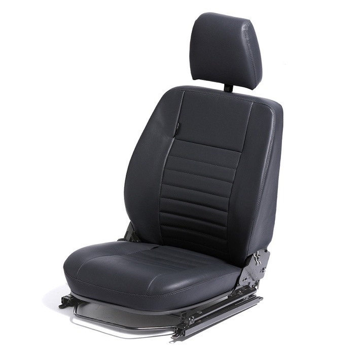 Land Rover Series Front Seats - Black