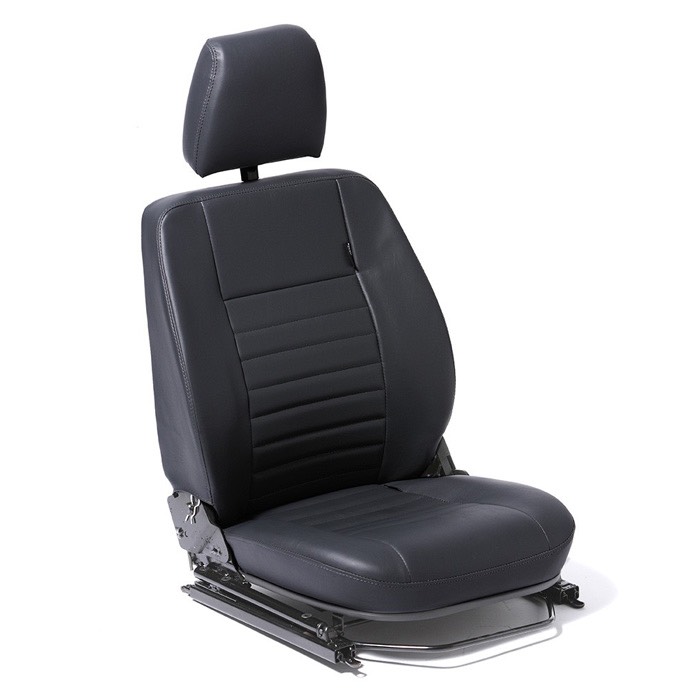 Land Rover Series Front Seats - Black