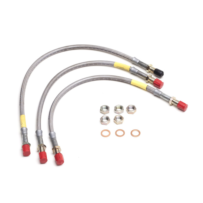 Stainless Brake Hose Kit Series III 109 RNA1033 | Rovers North - Land ...