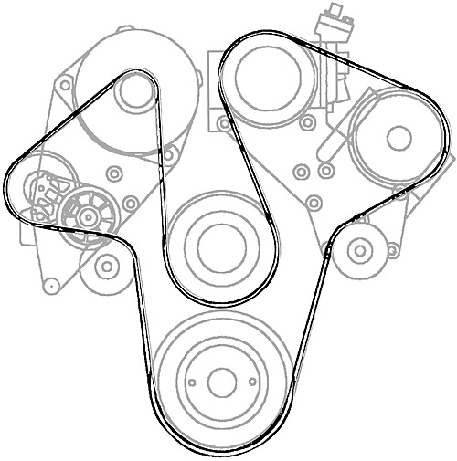 Land rover discovery 2 deals serpentine belt replacement