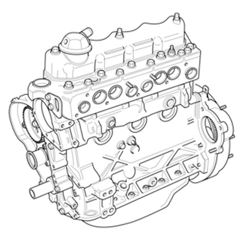 Land Rover Defender 2.5L Diesel Engine