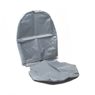 Nylon Waterproof Seat Cover - Inward Facing Fold Up Seat - Grey