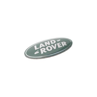 Badge "Land Rover" Silver & Green Front