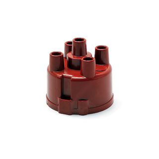 Distributor Cap Red 4 Cylinder For Late Style Series IIA &amp; III