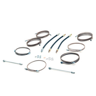 Alloy Brake Pipe Kit 88" SER III Dual Power