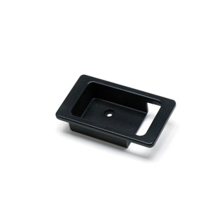 Escutcheon Interior Door Black Aluminum RH Only