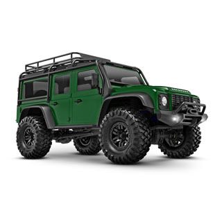 Radio Controlled Crawler Green Defender 110 Scale: 1/18