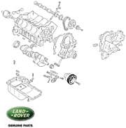 Pulley Crankshaft V-8 Single