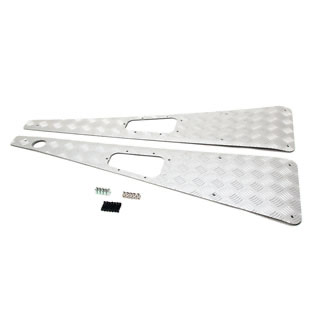 Land Rover Wing Top Protection Set in Silver For Defender